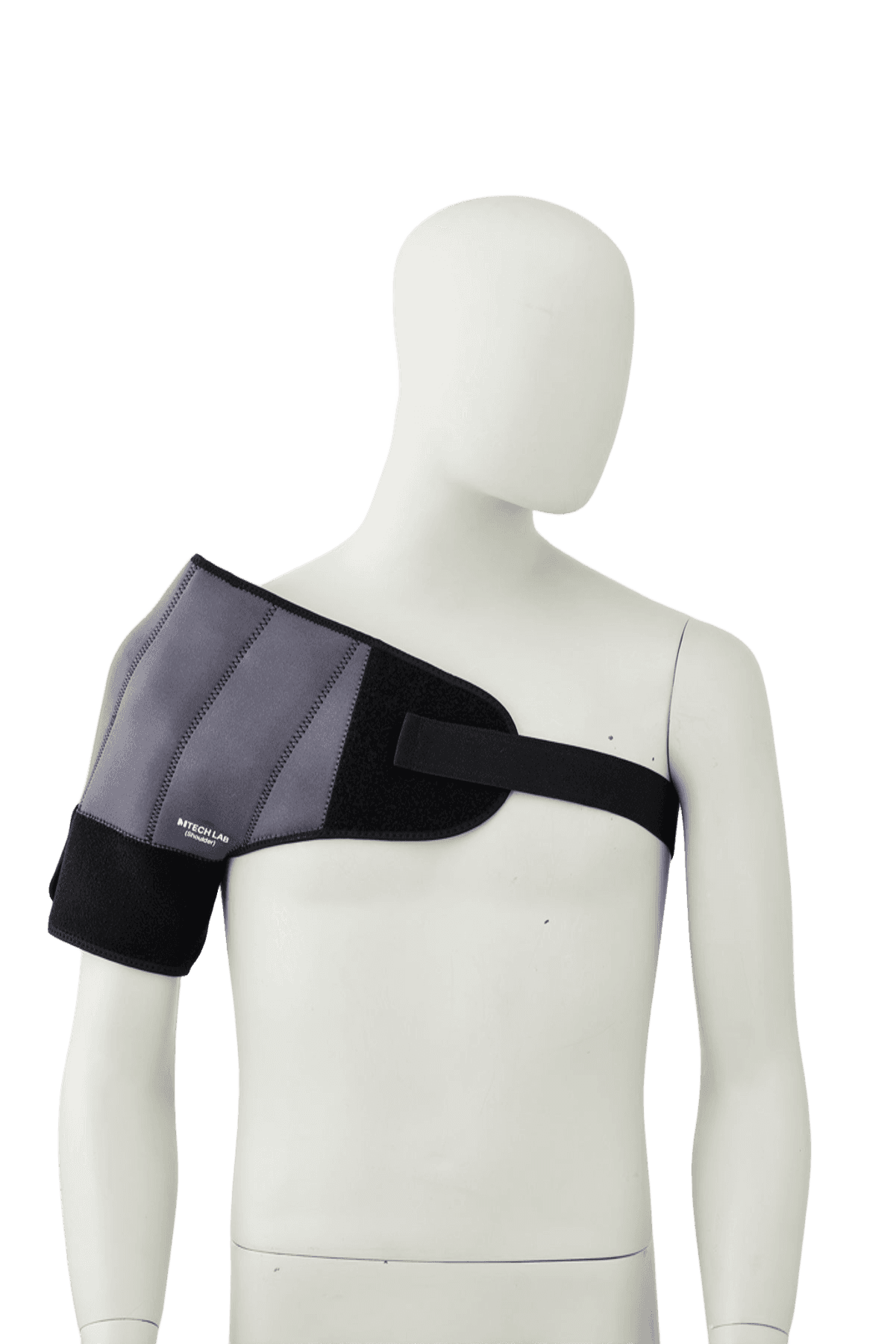 Shoulder pad on model
